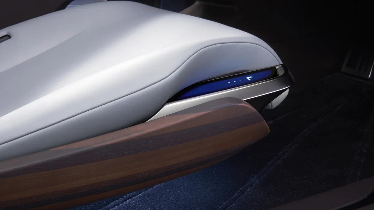 Lexus LF-FC Concept seat detail