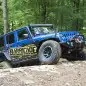 Project Trail Force 2015 Jeep Wrangler Rubicon, off-roading dynamic.