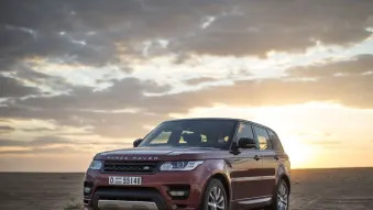 Range Rover Sport crosses the Empty Quarter