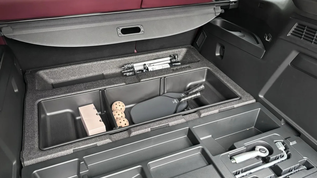 2025 Mazda CX-70 cargo underfloor storage