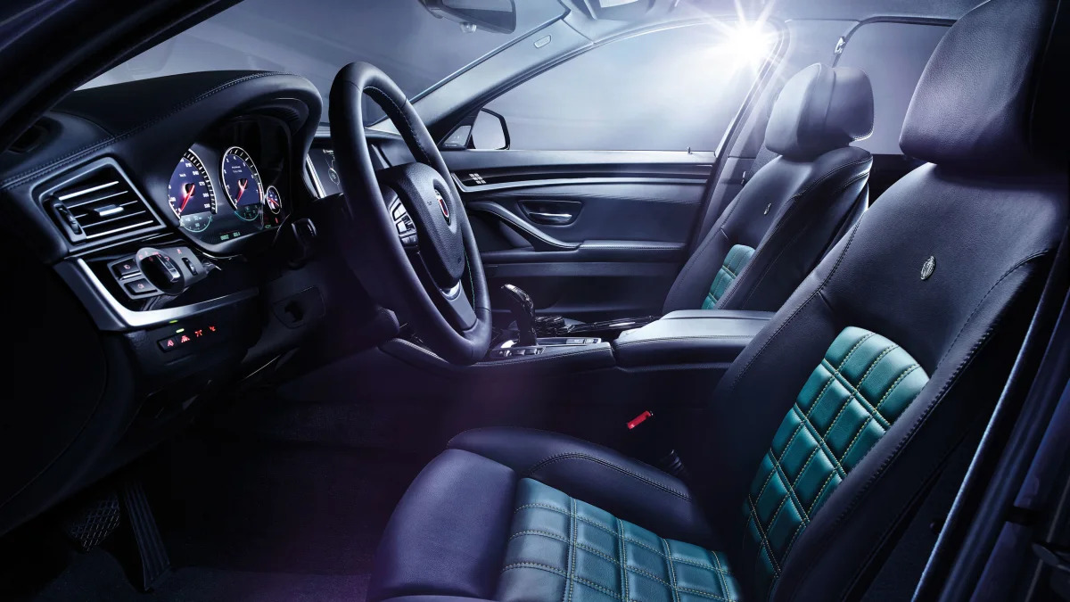 alpina b5 bi-turbo edition 50 interior