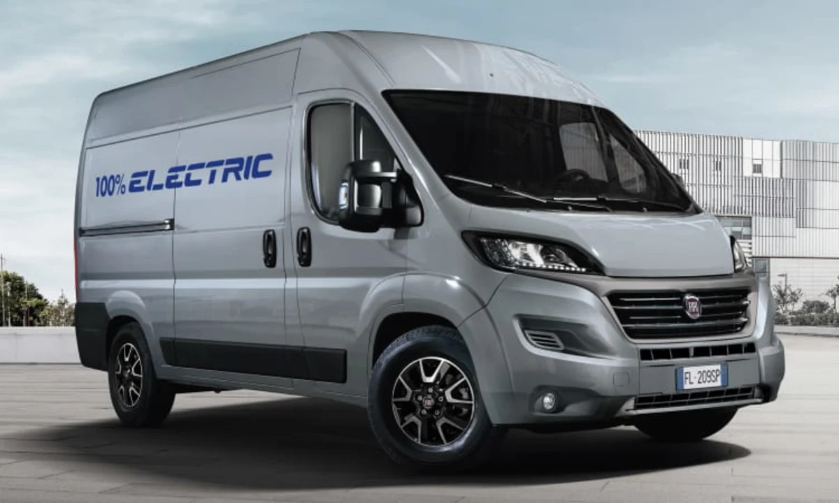 The 2020 Fiat Ducato facelift includes a fully electric version