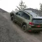2022 Subaru Forester Wilderness action rear uphill