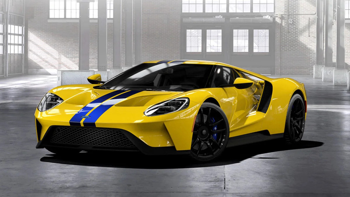 2017 Ford GT front three-quarter
