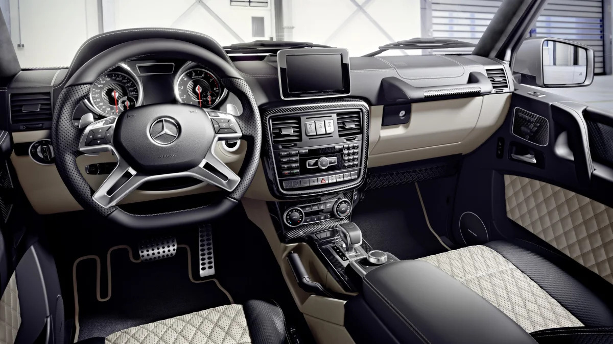Mercedes-AMG G-Class Edition 463 interior quilted leather