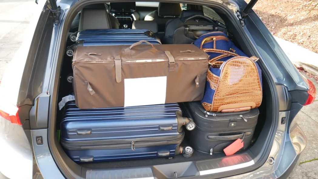 Toyota Venza vs Toyota RAV4 Luggage Test Cargo space comparison