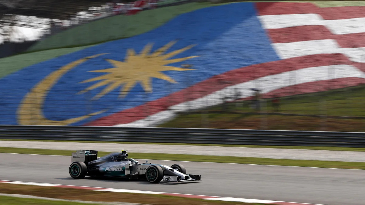 Malaysia F1 GP Auto Racing