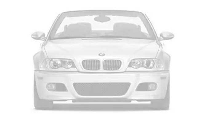 BMW 3 series E46 M3 Steering wheel cover, titan-shadow