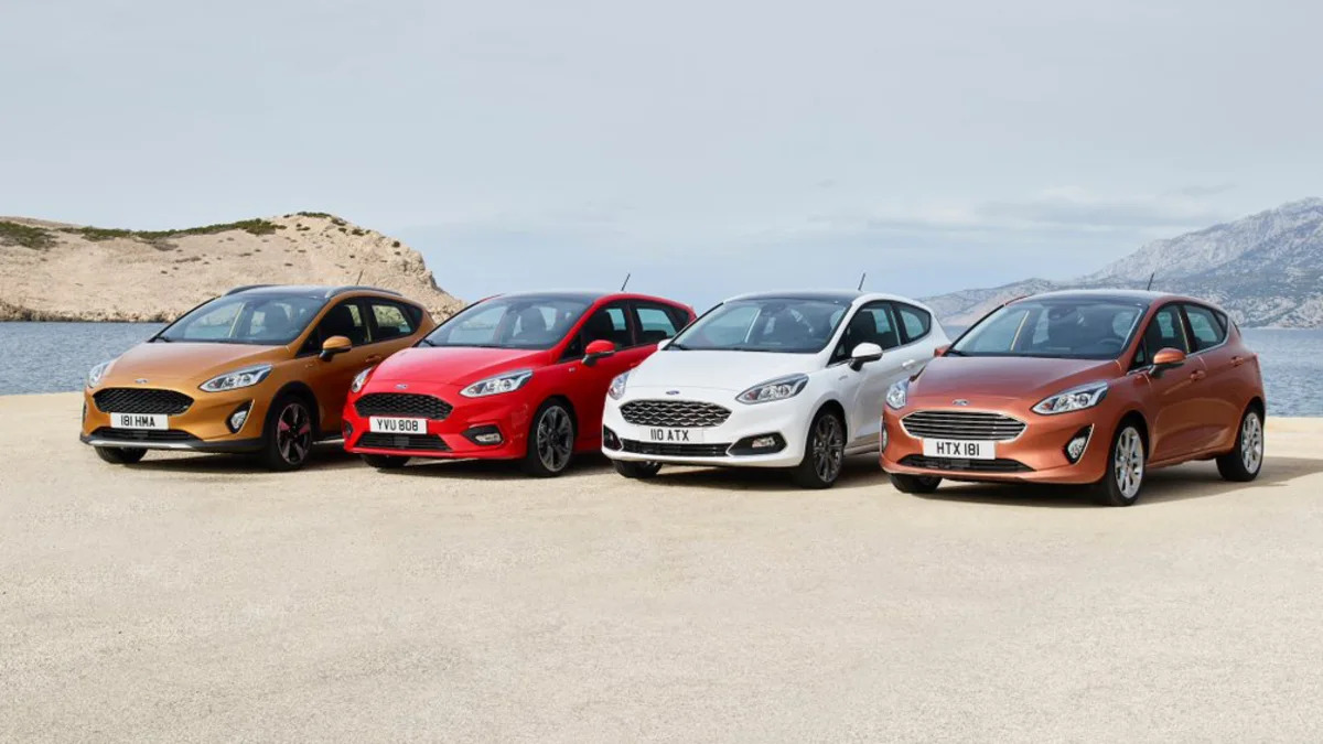 2018 Ford Fiesta line-up