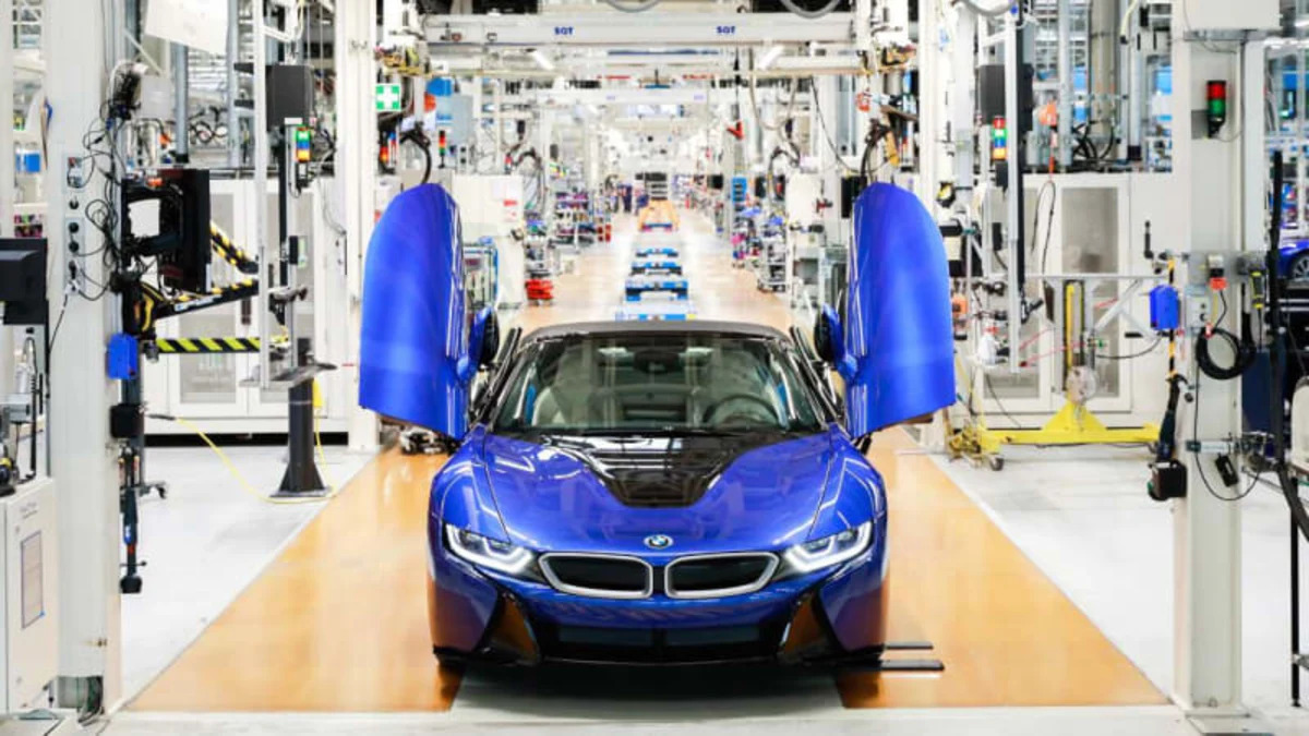 It's the end of the line for the BMW i8