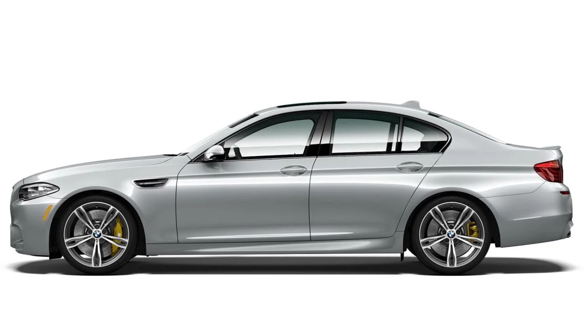 BMW M5 Pure Metal Silver Limited Edition Side Exterior