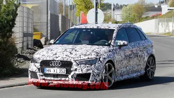 Audi RS3: Spy Shots