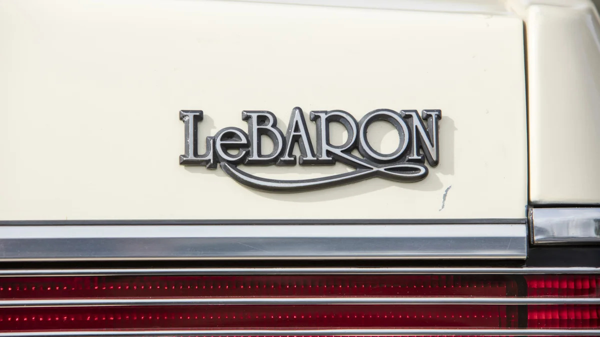 1986 Chrysler LeBaron Town & Country Convertible