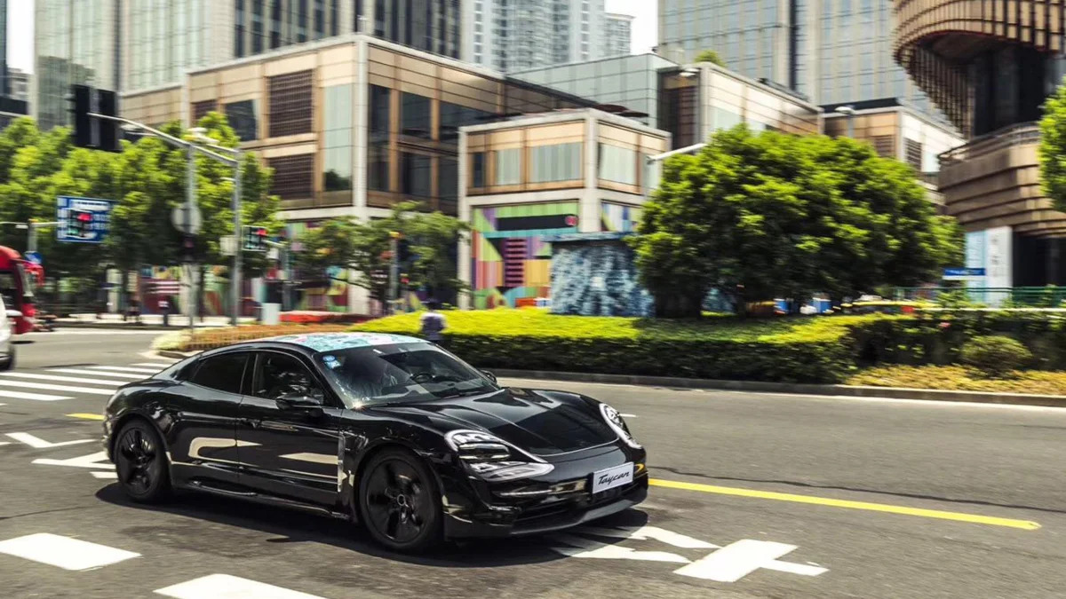 Porsche Taycan Shanghai