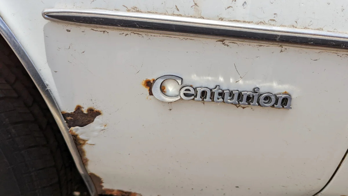 43 - 1972 Buick Centurion in Colorado junkyard - Photo by Murilee Martin