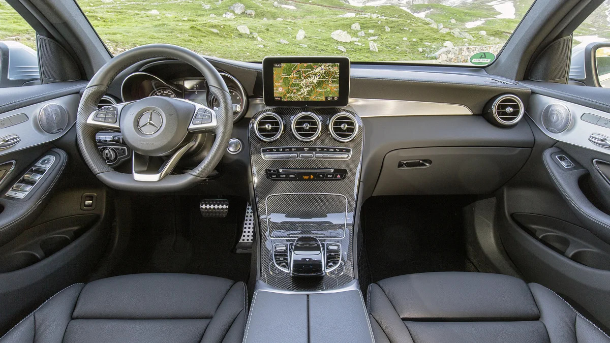 2017 Mercedes-Benz GLC300 Coupe interior