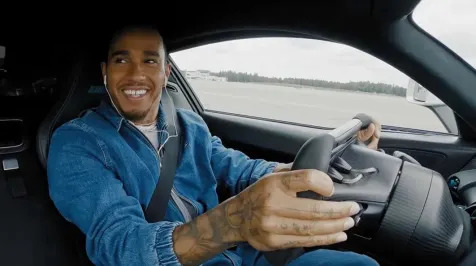 <h6><u>Watch F1 drivers Lewis Hamilton and George Russell toy around at the AMG Playground</u></h6>
