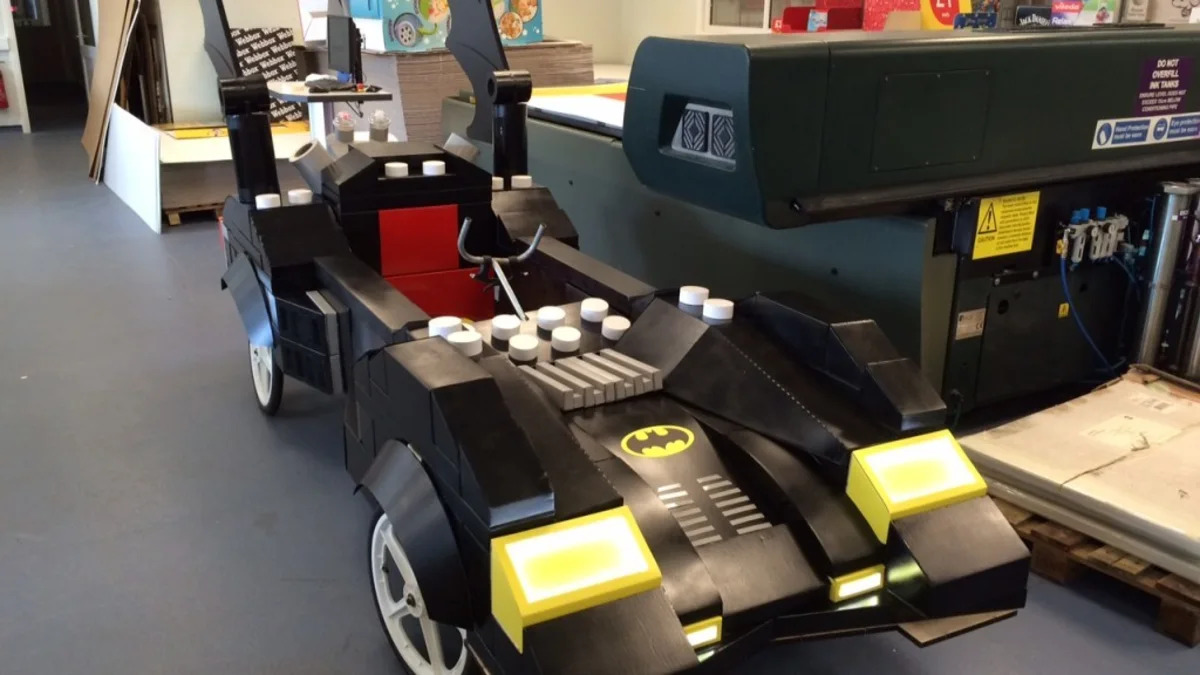 Lego Batmobile soapbox racer