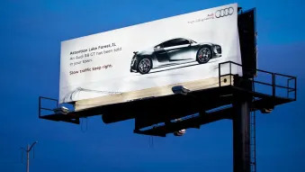 Audi R8 GT billboard