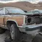 32 - 1981 Ford LTD Country Squire in Nevada junkyard - photo by Murilee Martin