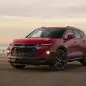 2019 Chevrolet Blazer red beach crossover