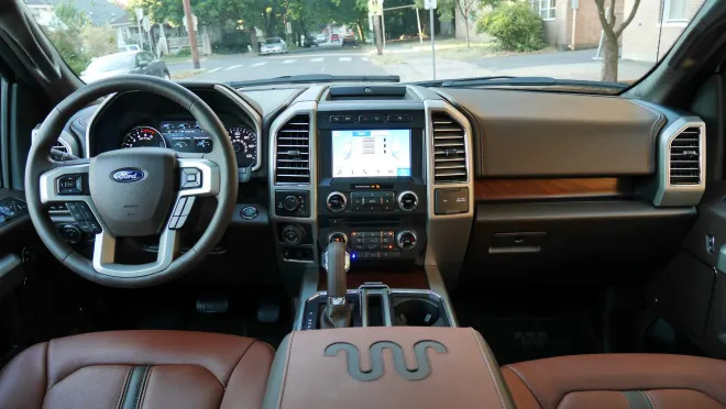 2019 Ford F-150 Lariat Interior & Backseat - YouTube