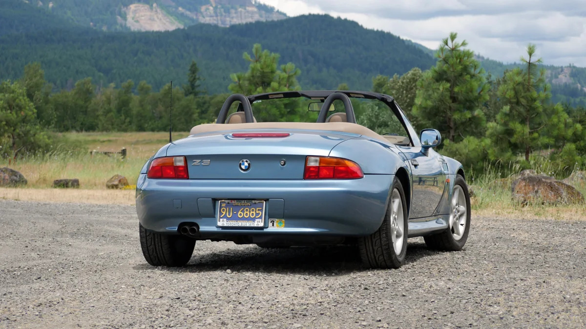 1998 BMW Z3 rear