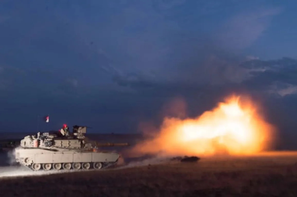 US Army Tank fire