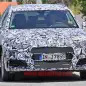 camouflaged audi a4 allroad spy shots front