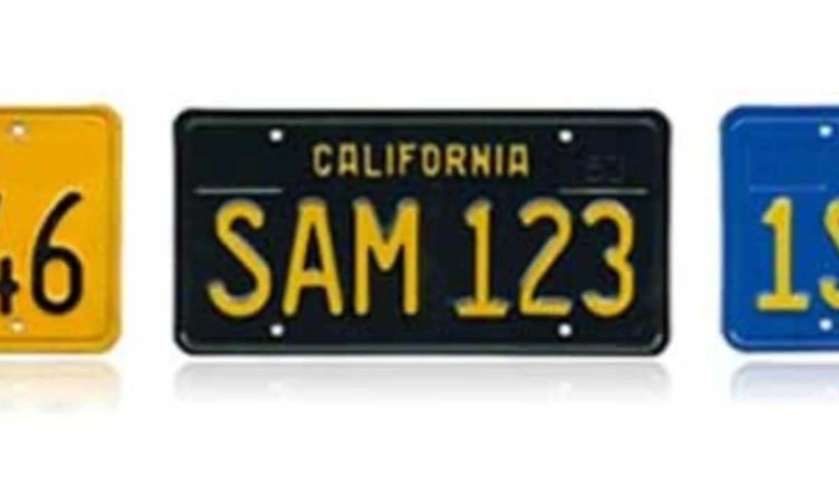 California DMV opens door to reissuing classic license plates