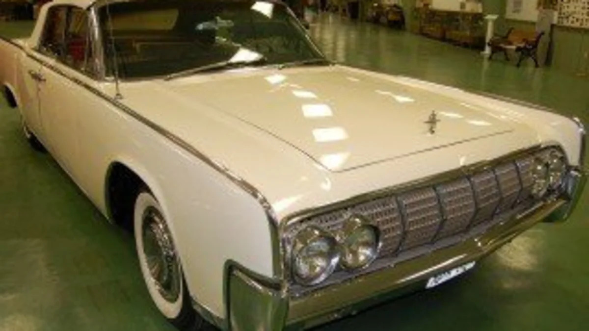 LBJ's 1964 Lincoln Continental Limo