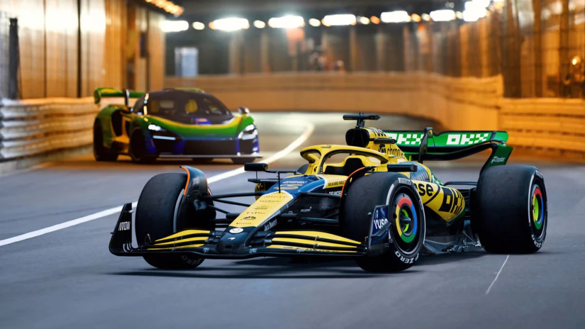 McLaren reveals oneoff Sennainspired livery for Monaco GP on both F1