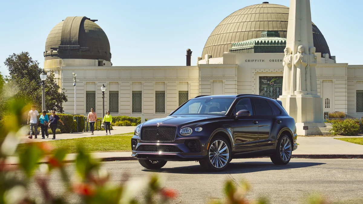 Bentley Bentayga Speed at Griffith Observatory