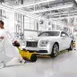 Rolls-Royce Wraith Inspired by Fashion edition assembly line front 3/4