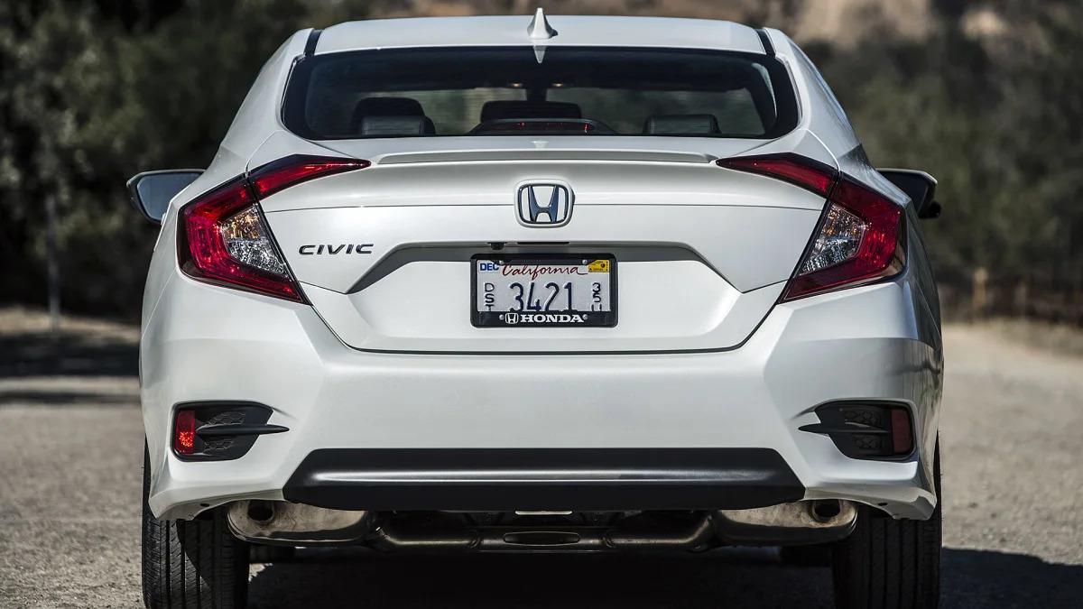 2016 Honda Civic rear view