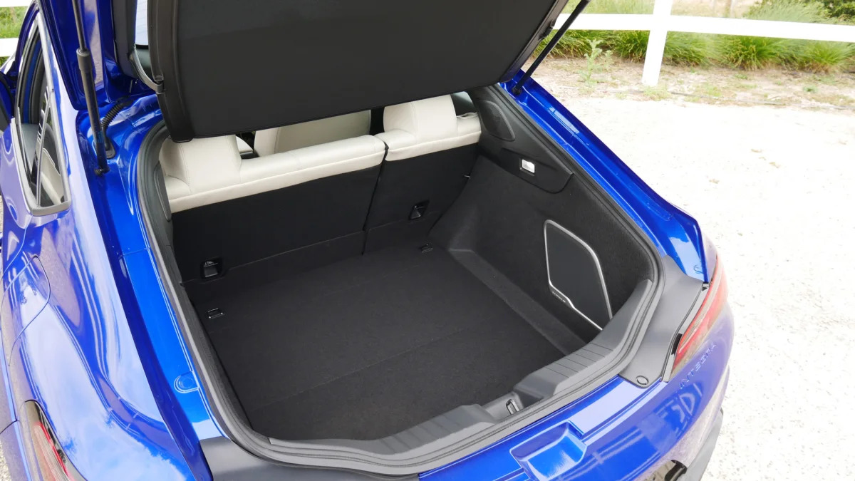 2024 Acura Integra Type S Orchid Interior trunk