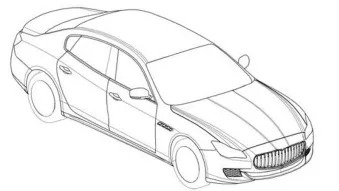2014 Maserati Quattroporte Patent Drawings
