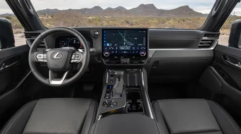 <h6><u>2024 Lexus GX Interior</u></h6>