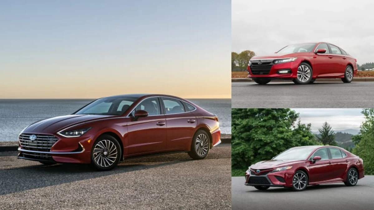2020 Hyundai Sonata Hybrid vs Accord and Camry | How they compare on paper