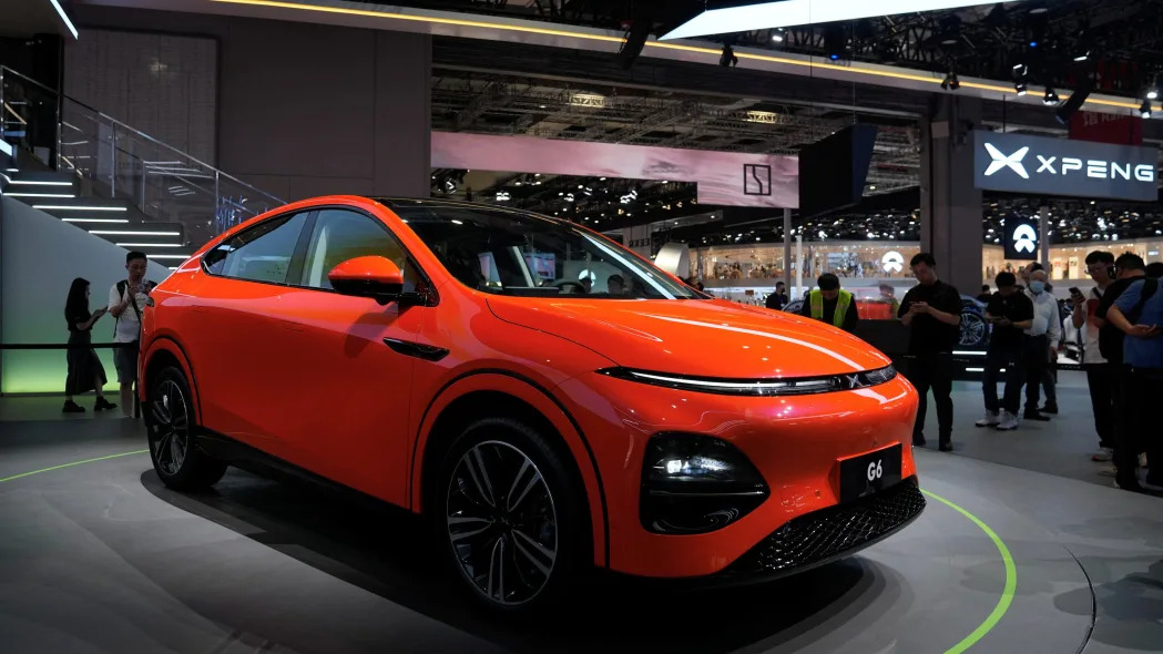 The Xpeng G6 electric SUV.