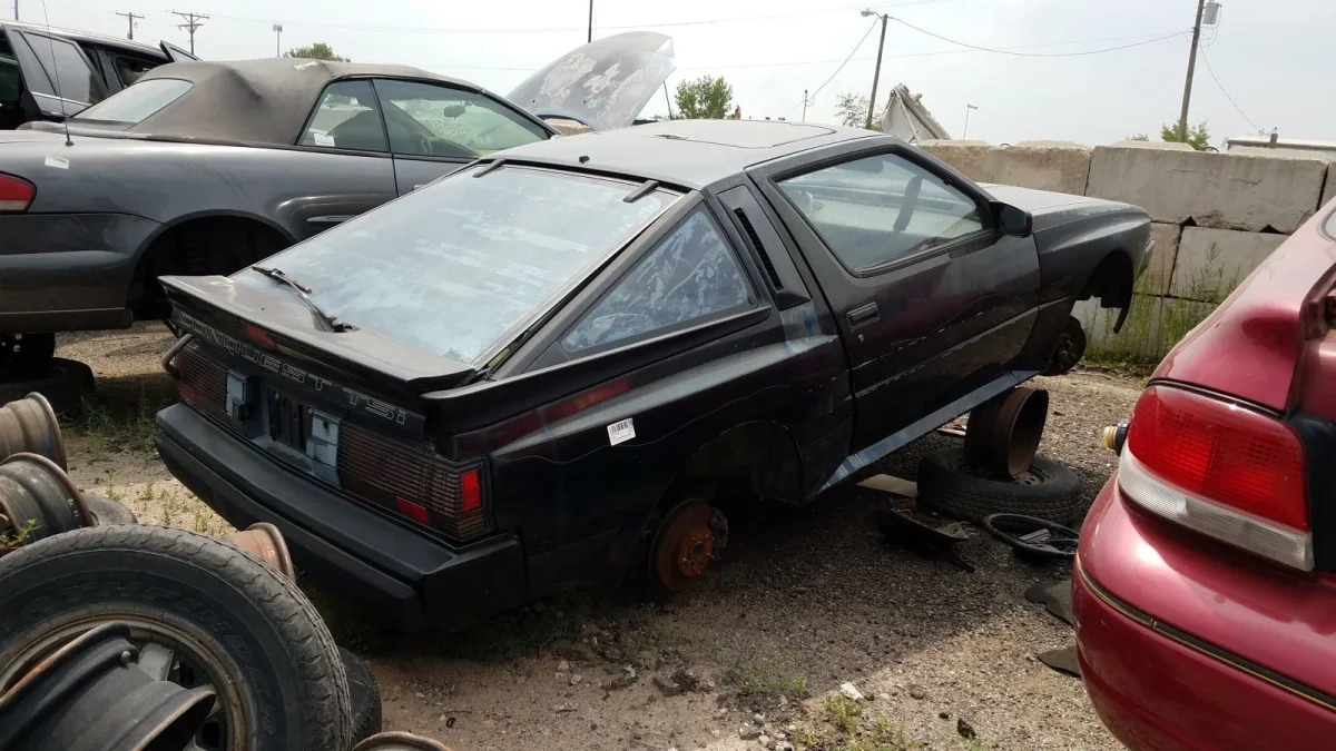 1987 Chrysler Conquest TSi in Colorado wrecking yard