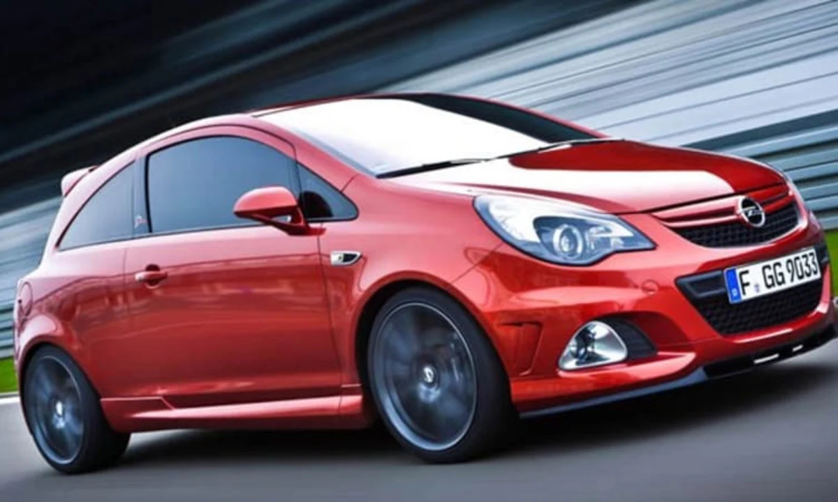 Opel Corsa OPC Nürburgring Edition with BILSTEIN sports suspension