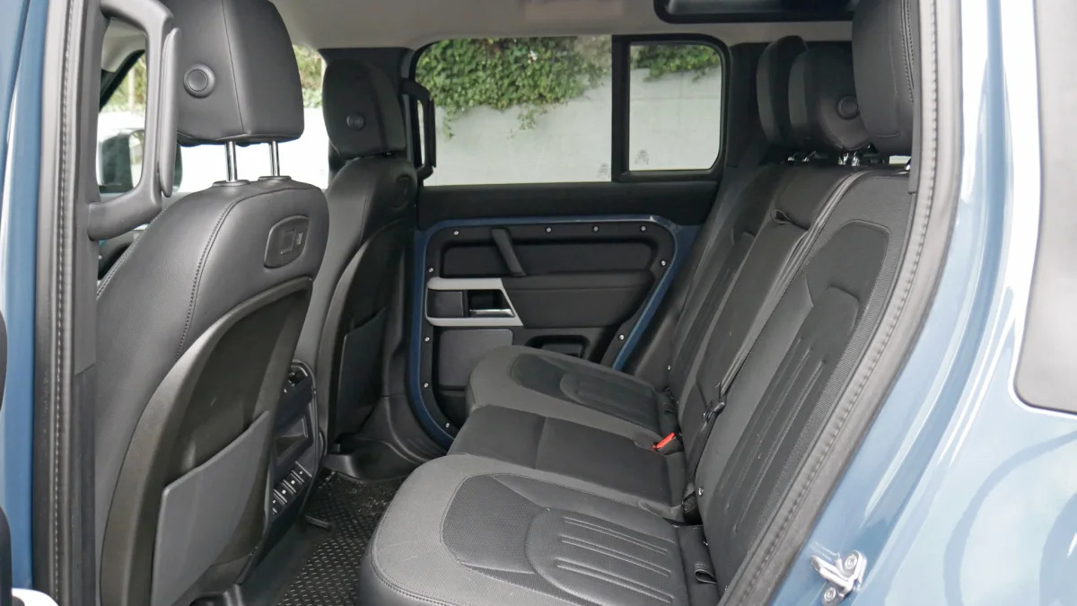 2021 Land Rover Defender 110 back seat 1