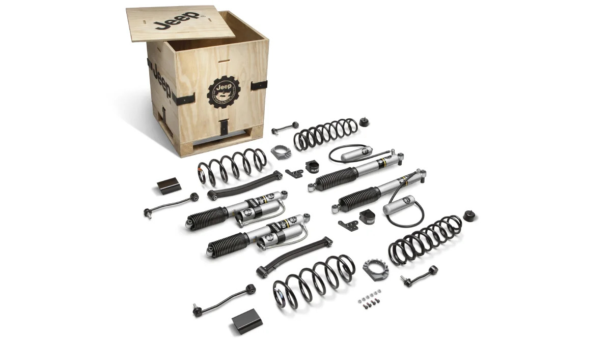 Included in the new Jeep® Performance Parts JPP 2-inch lif