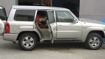 Nissan Patrol With Back Seat Driver's Seat