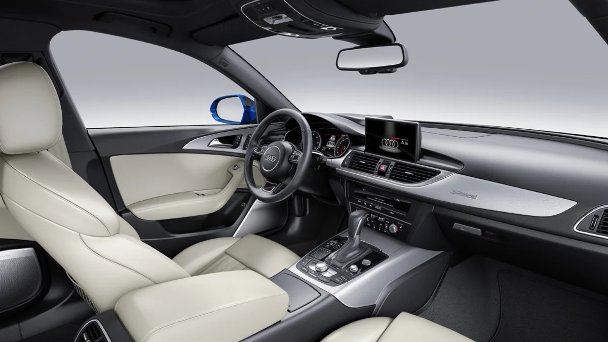 2017 Audi A6 interior