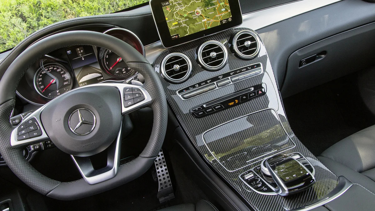 2017 Mercedes-Benz GLC300 Coupe interior