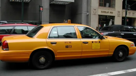 <h6><u>Last two NYC Ford Crown Victoria taxis finally at the end of the road</u></h6>