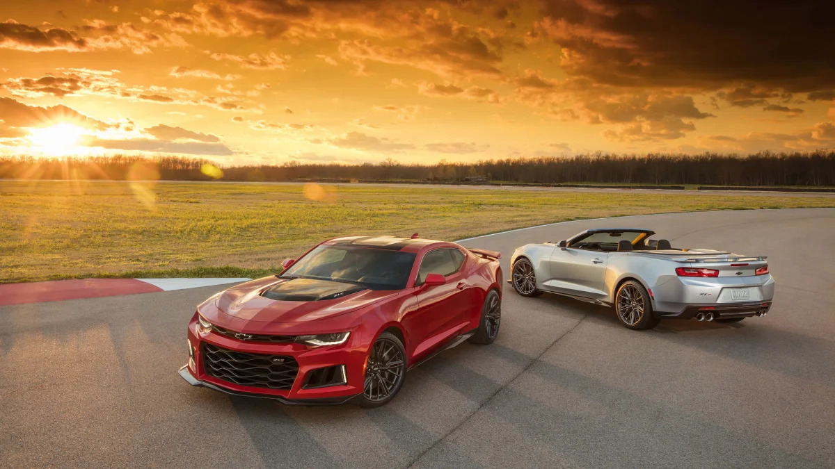2017 chevrolet camaro zl1 convertible with coupe