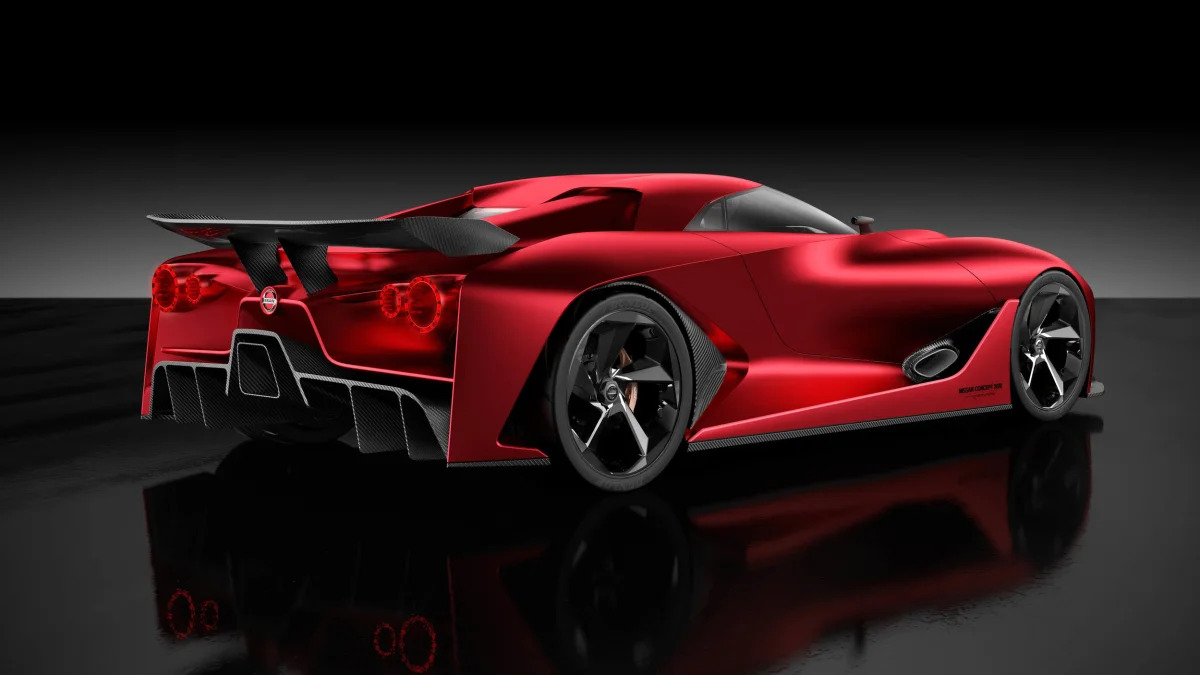 Nissan Concept 2020 Vision Gran Turismo rear 3/4